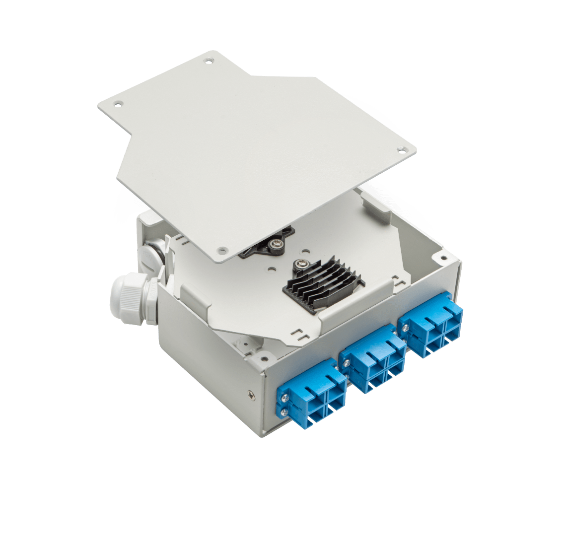 Boitier M tal Industriel Fibre Optique 6P Duplex GIGA NET